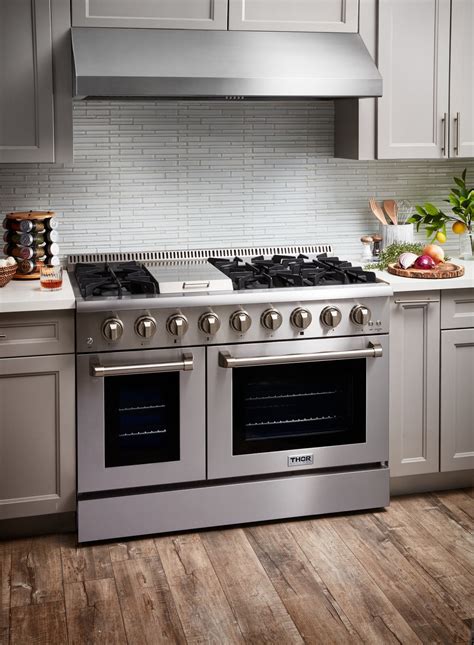 thor kitchen 48 under cabinet range hood in stainless steel|Under Cabinet Range Hood .